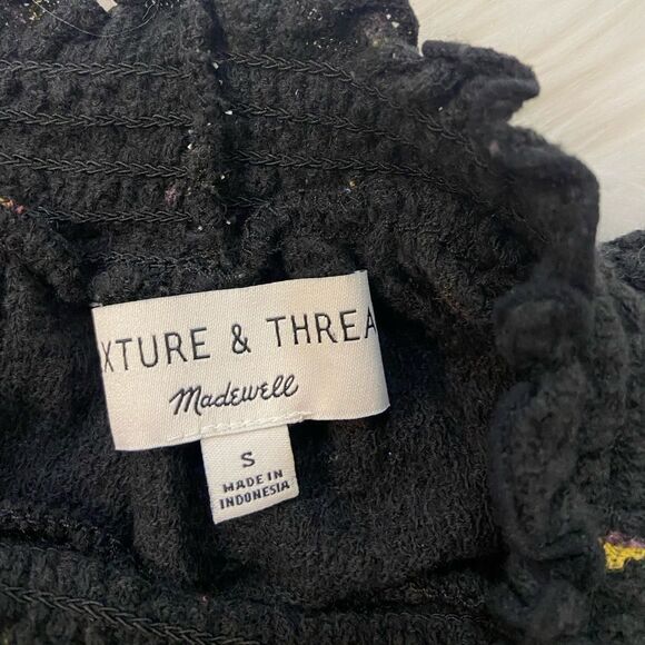 Madewell Texture & Thread Long Sleeve Floral Top - Picture 4 of 7